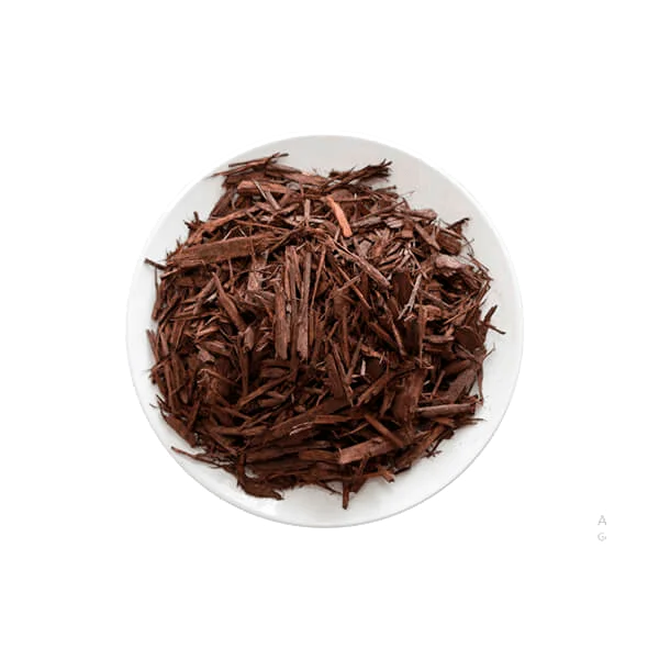 DARK MOCHA WOOD CHIPS BARK (artificially dyed brown)